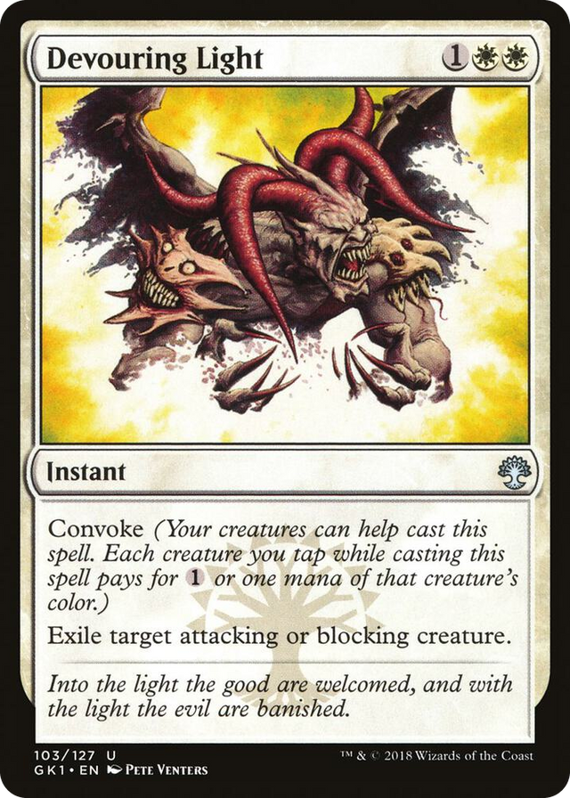 0103 Devouring Light U Guilds of Ravnica: Guild Kits