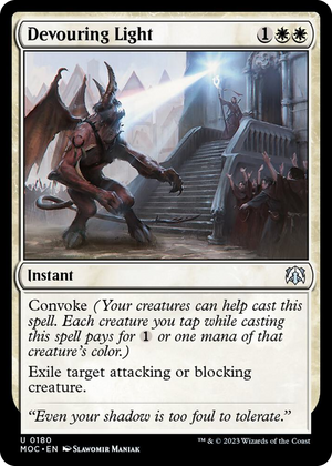 0180 Devouring Light U Commander: March of the Machine
