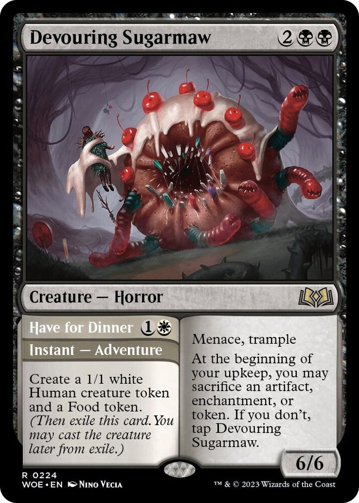 0224 Devouring Sugarmaw R Wilds of Eldraine