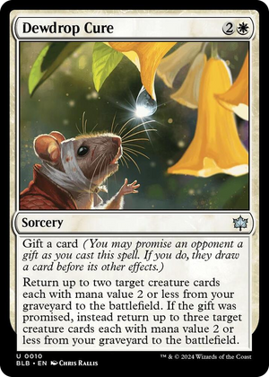 0010 Dewdrop Cure U Bloomburrow