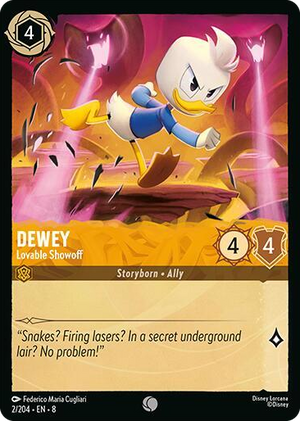 0002 Dewey - Lovable Showoff Common Reign of Jafar