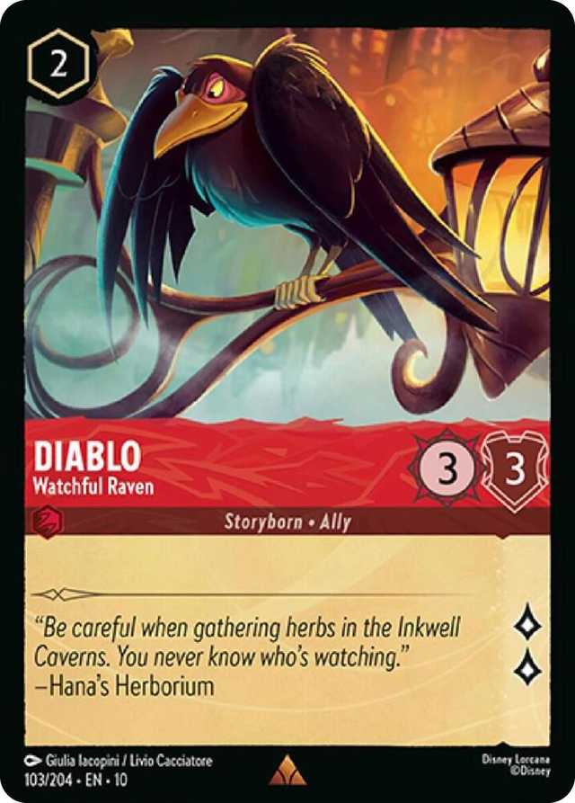 0103 Diablo - Watchful Raven Rare Whispers in the Well