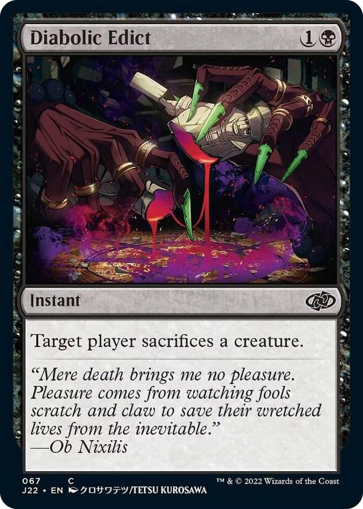 0067 Diabolic Edict C Jumpstart 2022