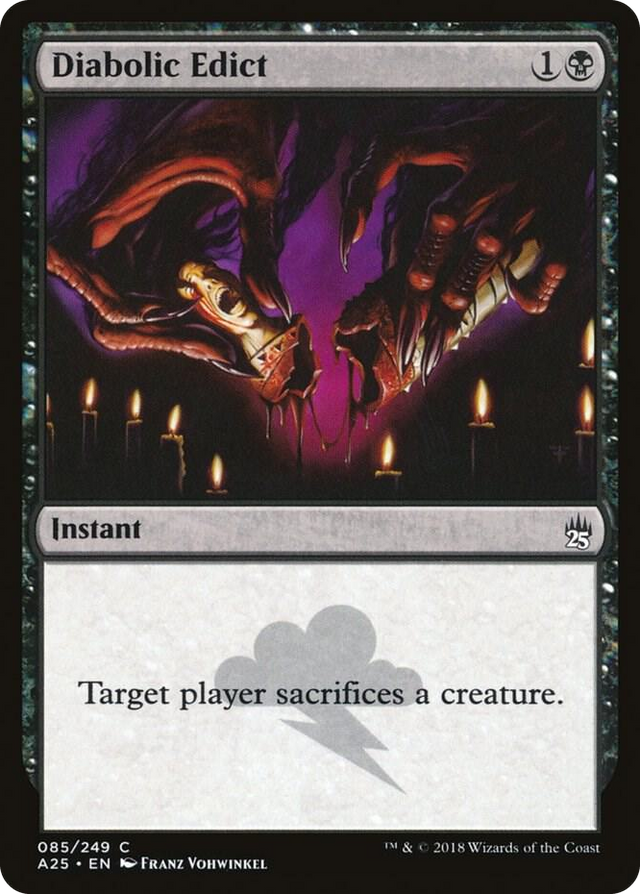 0085 Diabolic Edict C Masters 25