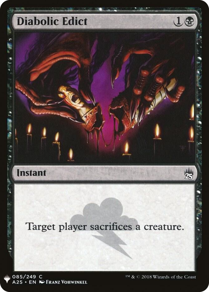 0085 Diabolic Edict C The List Reprints