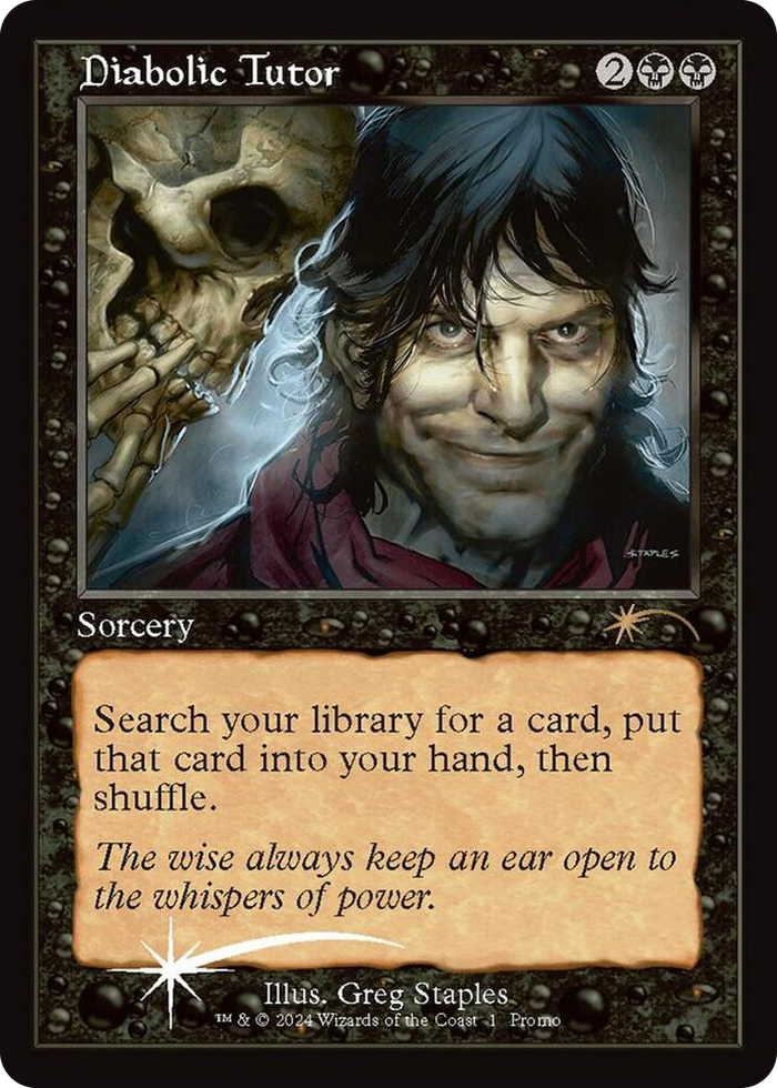 Diabolic Tutor #1 P - WPN & Gateway Promos Pokemon card