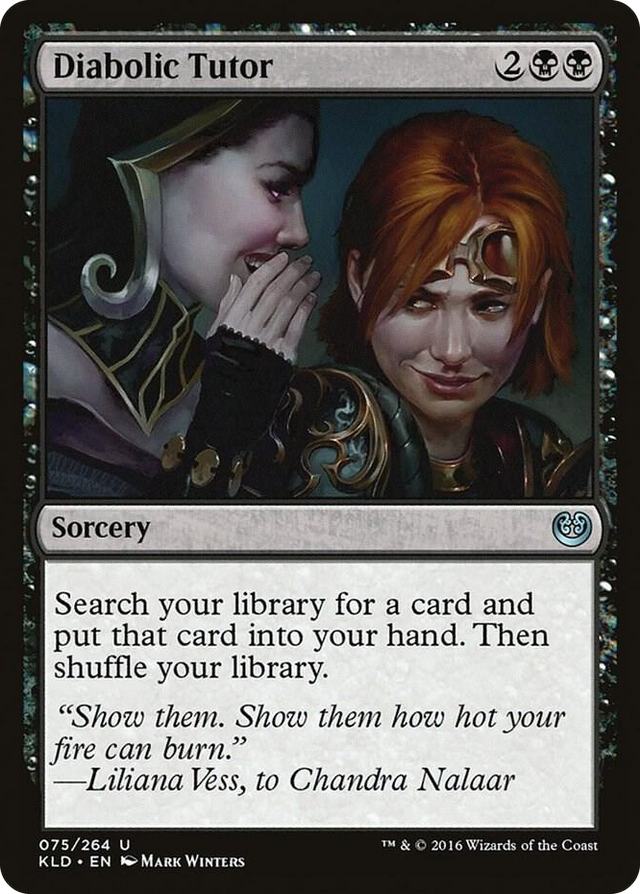 0075 Diabolic Tutor U Kaladesh