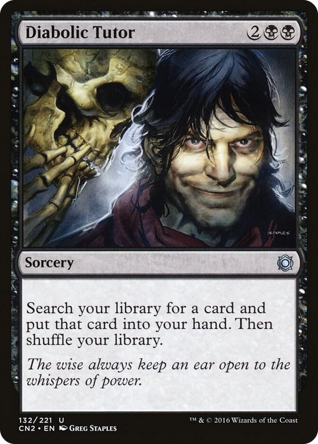 0132 Diabolic Tutor U Conspiracy: Take the Crown