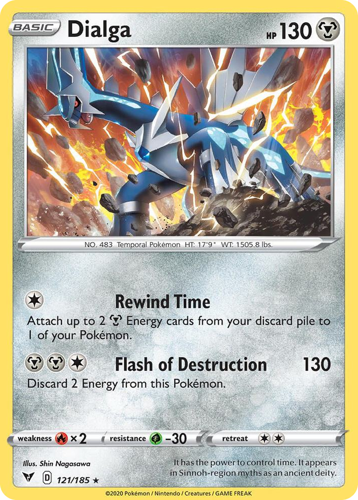 0121 Dialga Rare Deck Exclusives