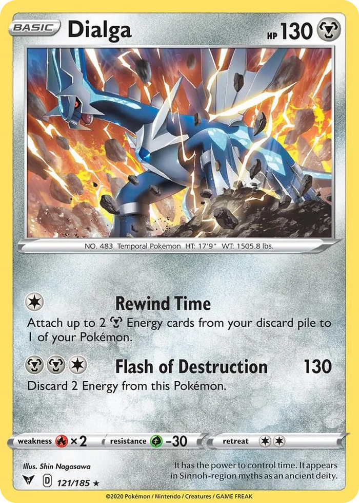 0121 Dialga Rare Deck Exclusives