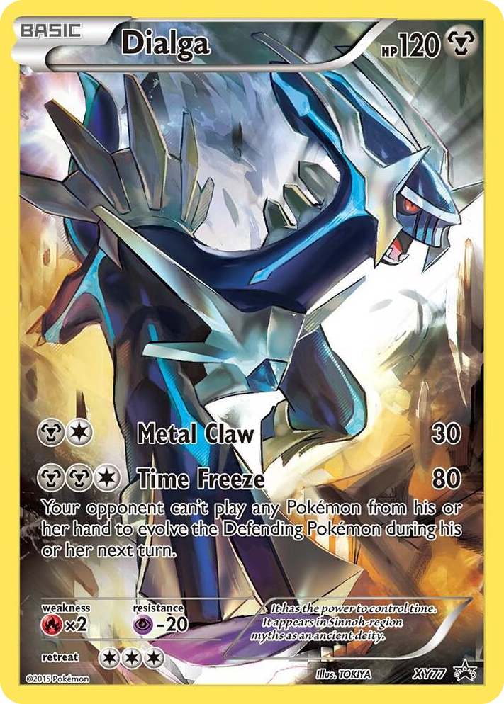 XY077 Dialga (Full Art Promo) Promo XY Promos