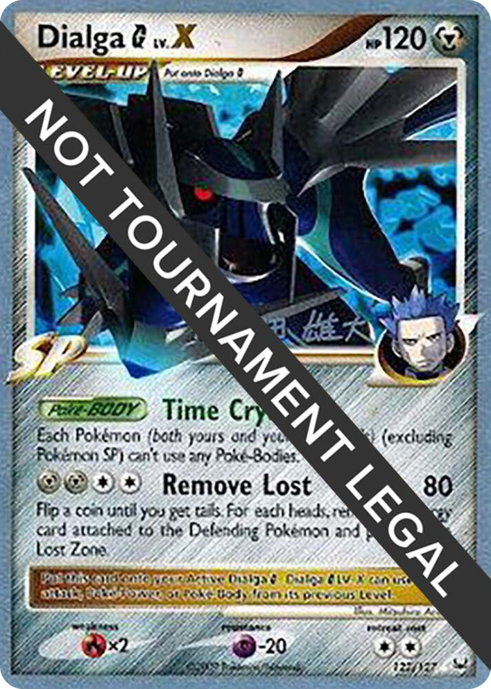 0122 Dialga G LV.X - 2010 (Yuta Komatsuda) Ultra Rare World Championship Decks