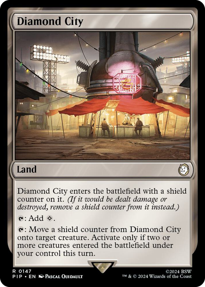 0147 Diamond City R Universes Beyond: Fallout