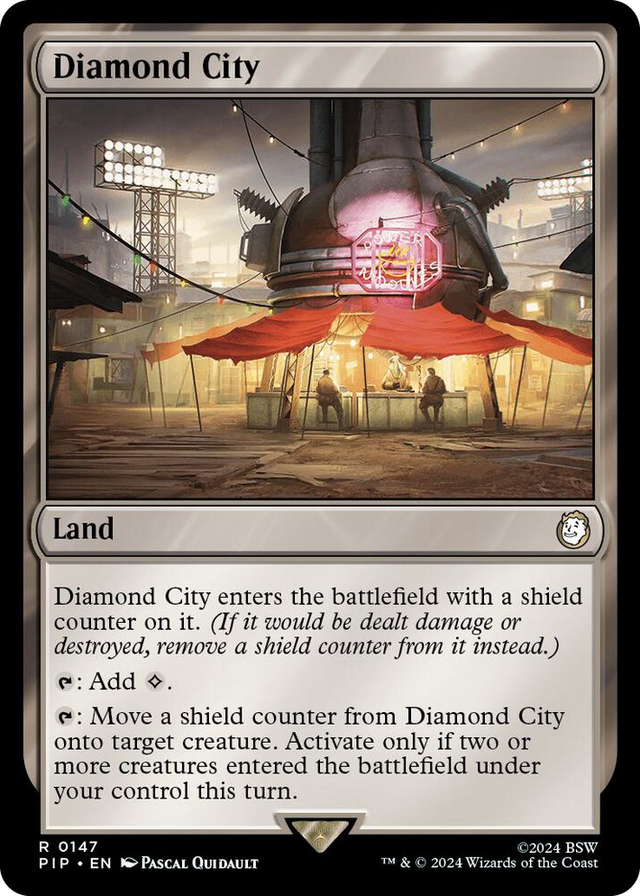 0147 Diamond City R Universes Beyond: Fallout