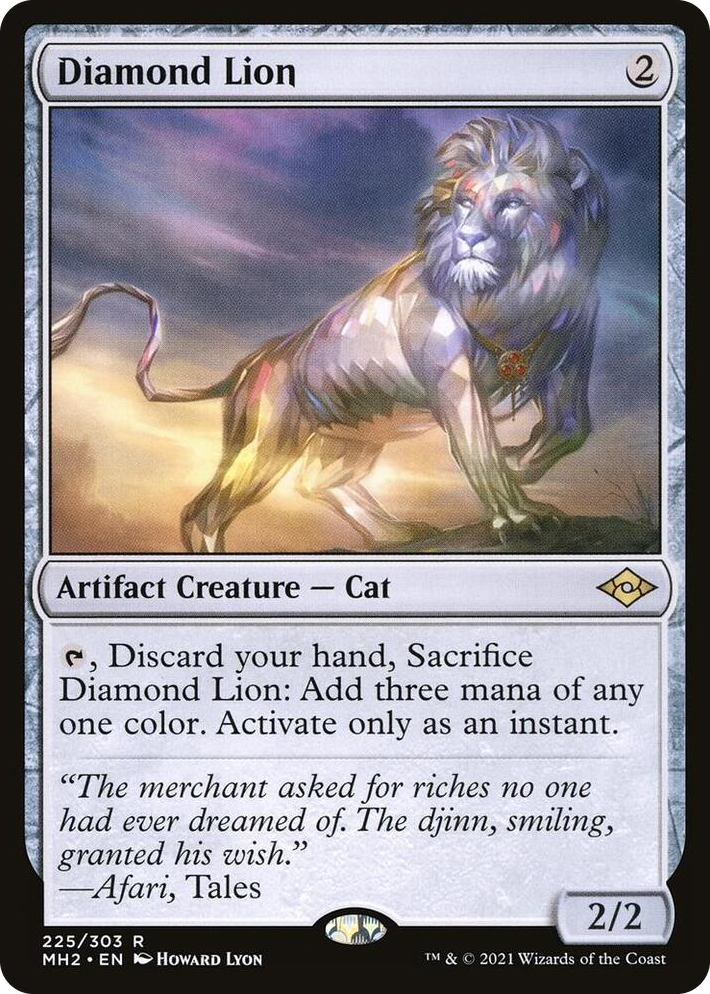 0225 Diamond Lion R Modern Horizons 2
