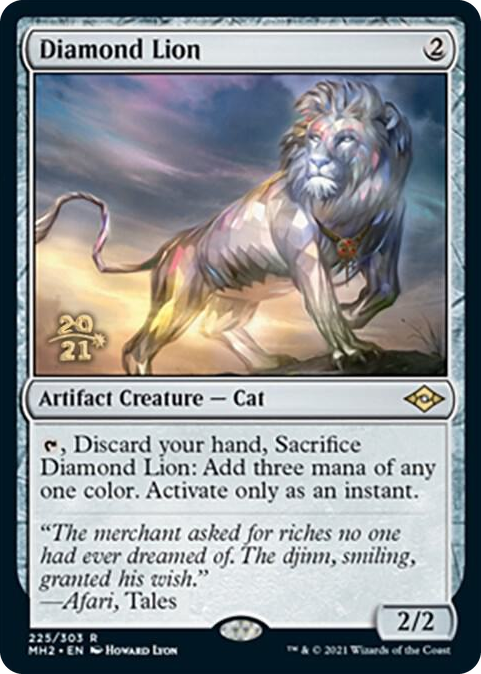 Diamond Lion #225 R - Prerelease Cards Pokemon card