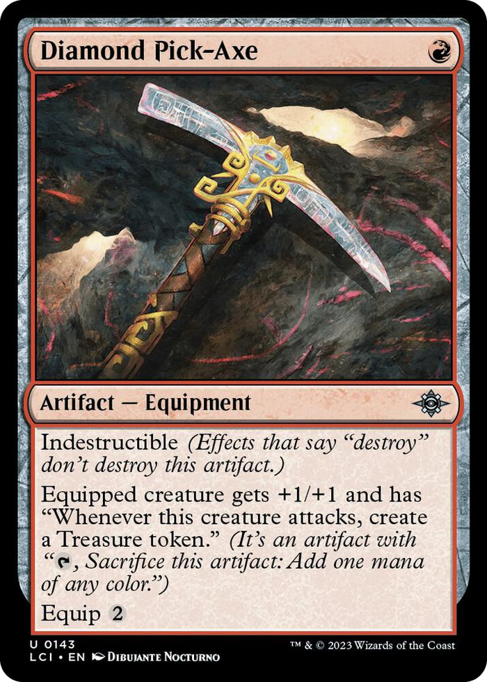 Diamond Pick-Axe #143 U - The Lost Caverns of Ixalan Pokemon card