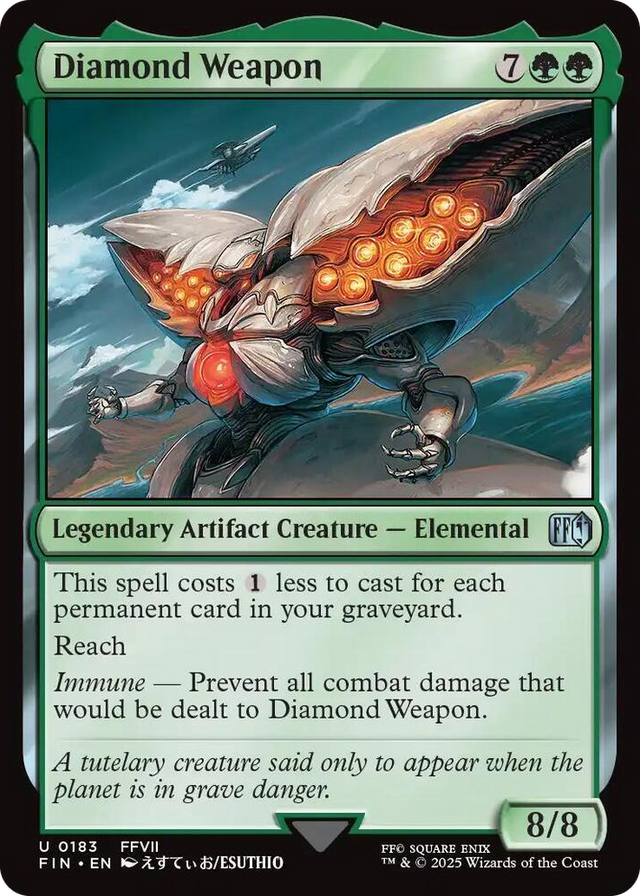 0183 Diamond Weapon U FINAL FANTASY