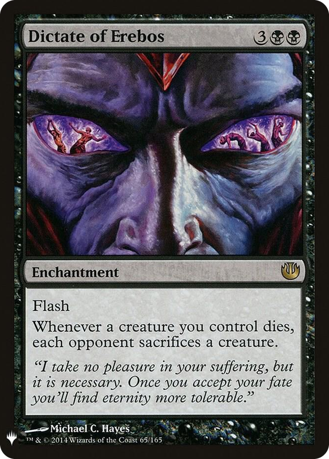 0065 Dictate of Erebos R The List Reprints