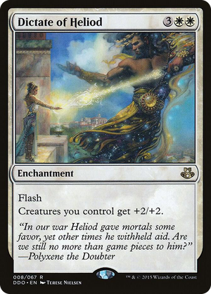 0008 Dictate of Heliod R Duel Decks: Elspeth vs. Kiora