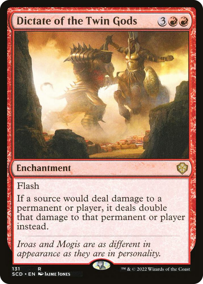 Dictate of the Twin Gods #131 R - Starter Commander Decks Pokemon card