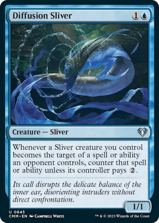 0845 Diffusion Sliver U Commander Masters
