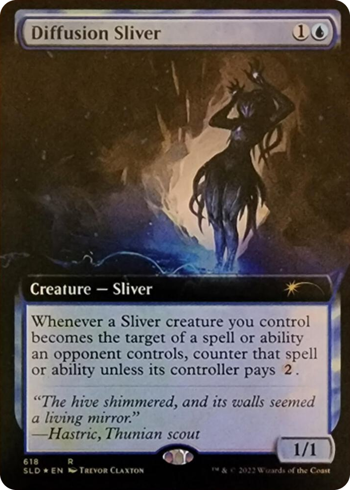 0618 Diffusion Sliver (Extended Art) R Secret Lair Drop Series