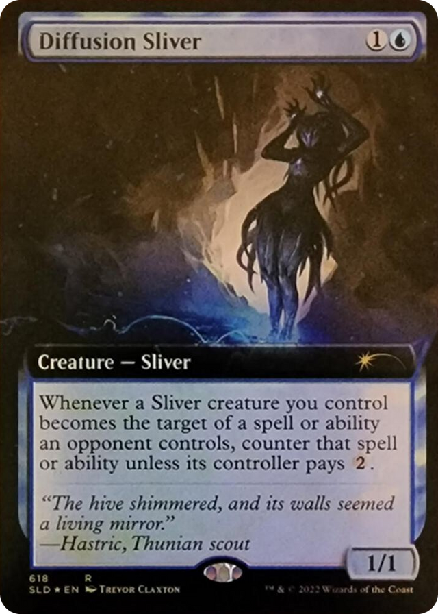 0618 Diffusion Sliver (Extended Art) R Secret Lair Drop Series