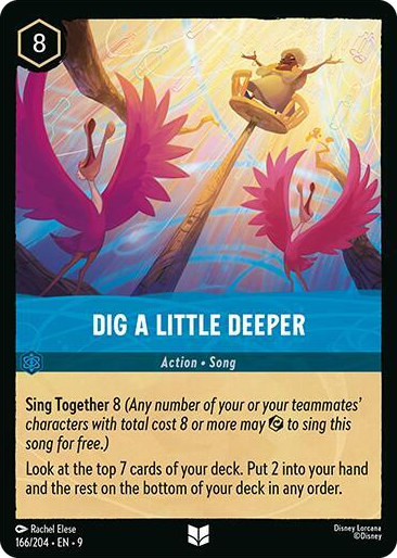 0166 Dig a Little Deeper Uncommon Fabled