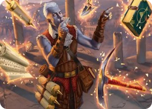 0002 Dig Site Inventory Art Card S Art Series: Secrets of Strixhaven