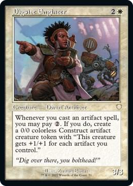 0071 Digsite Engineer (Retro Frame) R Commander: The Brothers' War