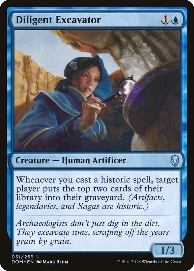 0051 Diligent Excavator U Dominaria