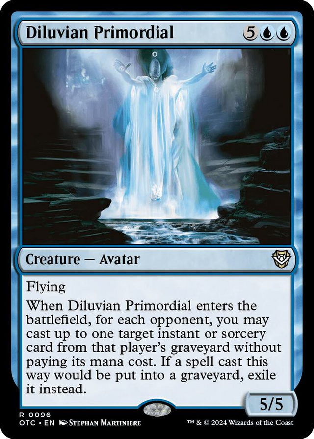 0096 Diluvian Primordial R Commander: Outlaws of Thunder Junction