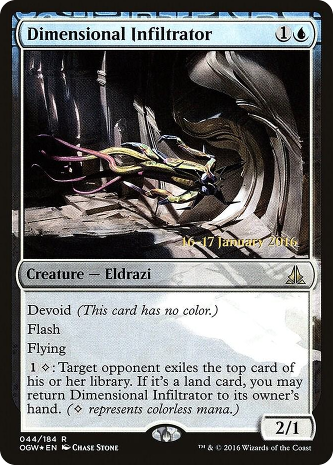 Dimensional Infiltrator #44 R - Prerelease Cards Pokemon card