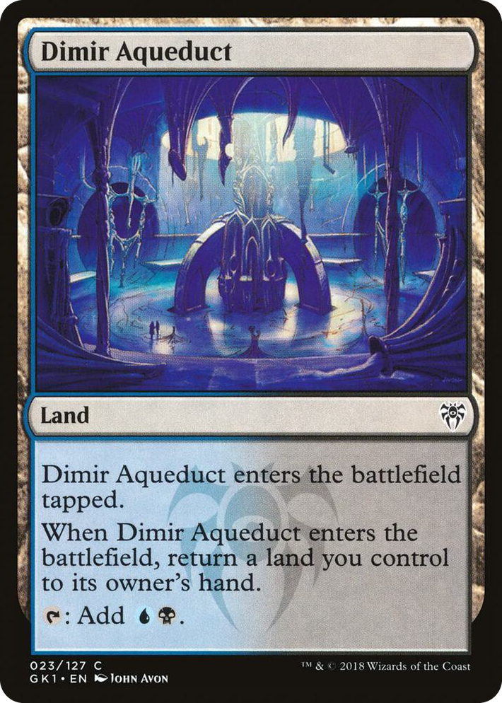 0023 Dimir Aqueduct C Guilds of Ravnica: Guild Kits