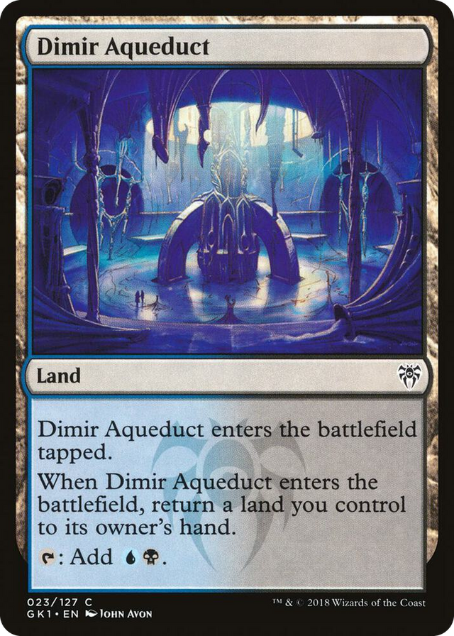 0023 Dimir Aqueduct C Guilds of Ravnica: Guild Kits