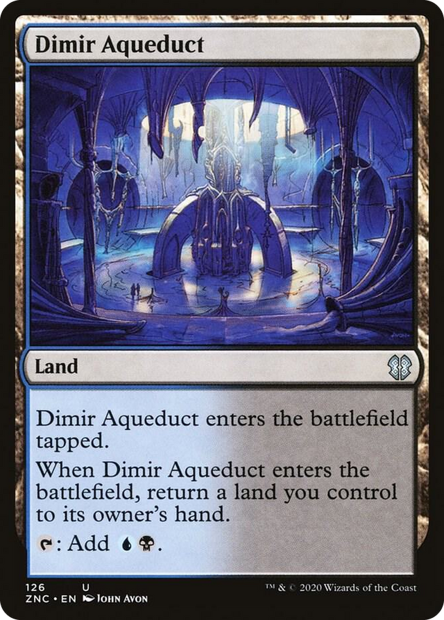 0126 Dimir Aqueduct U Commander: Zendikar Rising