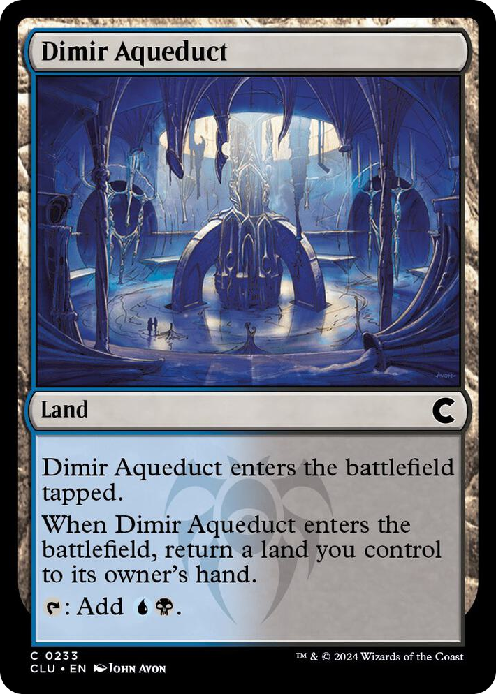 0233 Dimir Aqueduct C Ravnica: Clue Edition