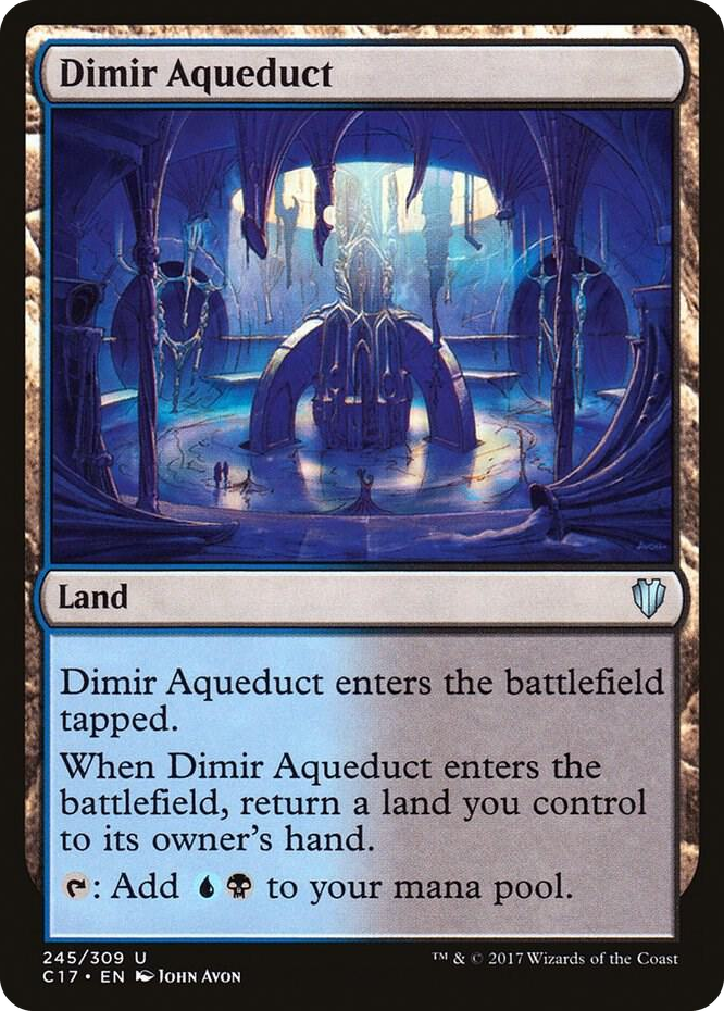 0245 Dimir Aqueduct U Commander 2017