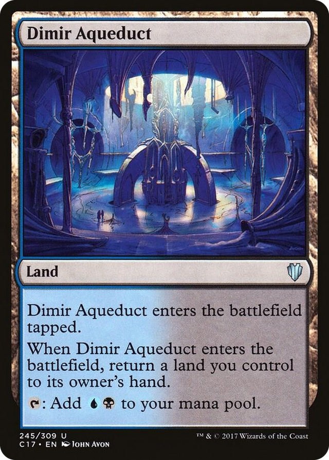 0245 Dimir Aqueduct U Commander 2017