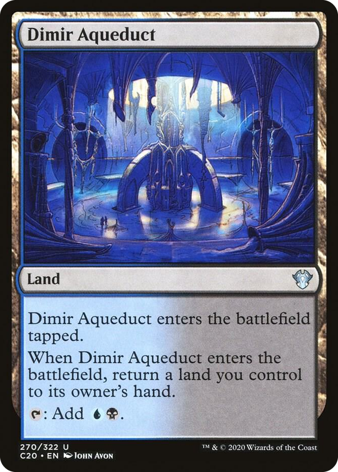 0270 Dimir Aqueduct U Commander 2020