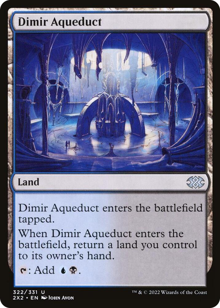 0322 Dimir Aqueduct U Double Masters 2022