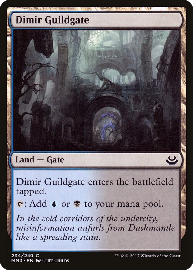 0234 Dimir Guildgate C Modern Masters 2017