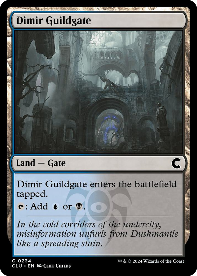 0234 Dimir Guildgate C Ravnica: Clue Edition