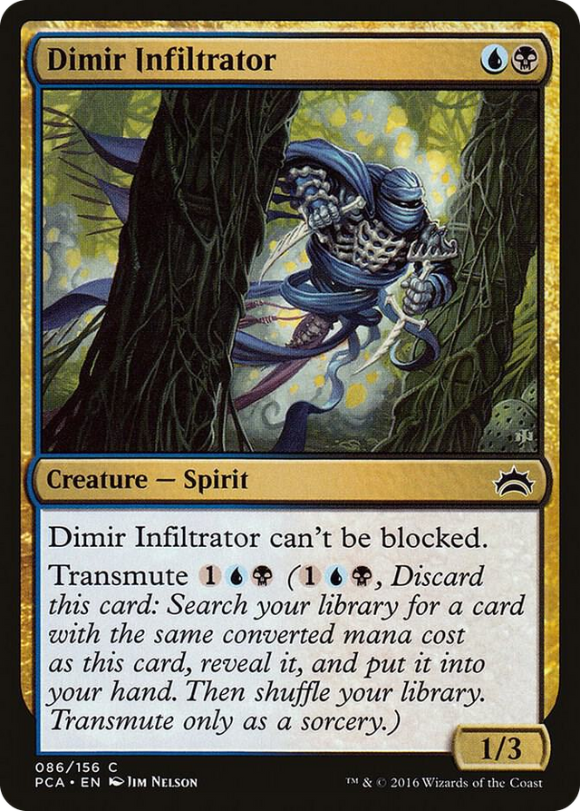 0086 Dimir Infiltrator C Planechase Anthology