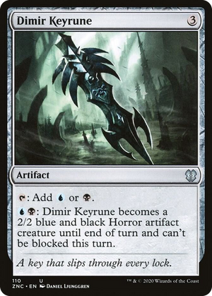 0110 Dimir Keyrune U Commander: Zendikar Rising