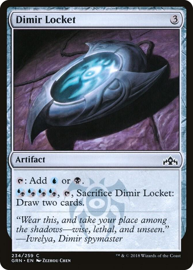 0234 Dimir Locket C Guilds of Ravnica