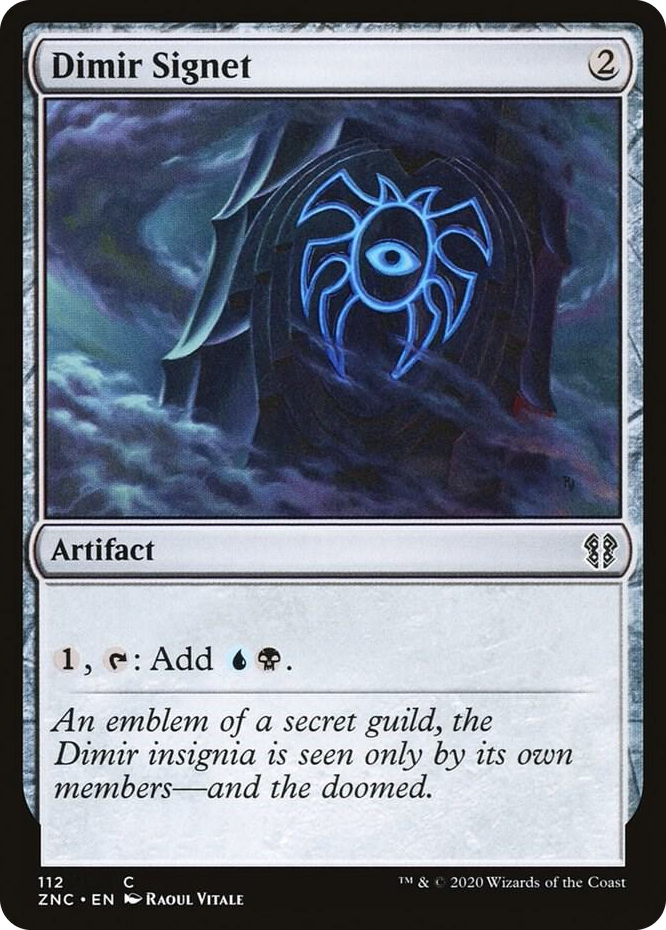 0112 Dimir Signet C Commander: Zendikar Rising