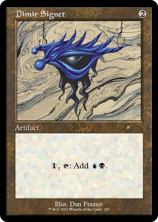 0287 Dimir Signet R Secret Lair Drop Series