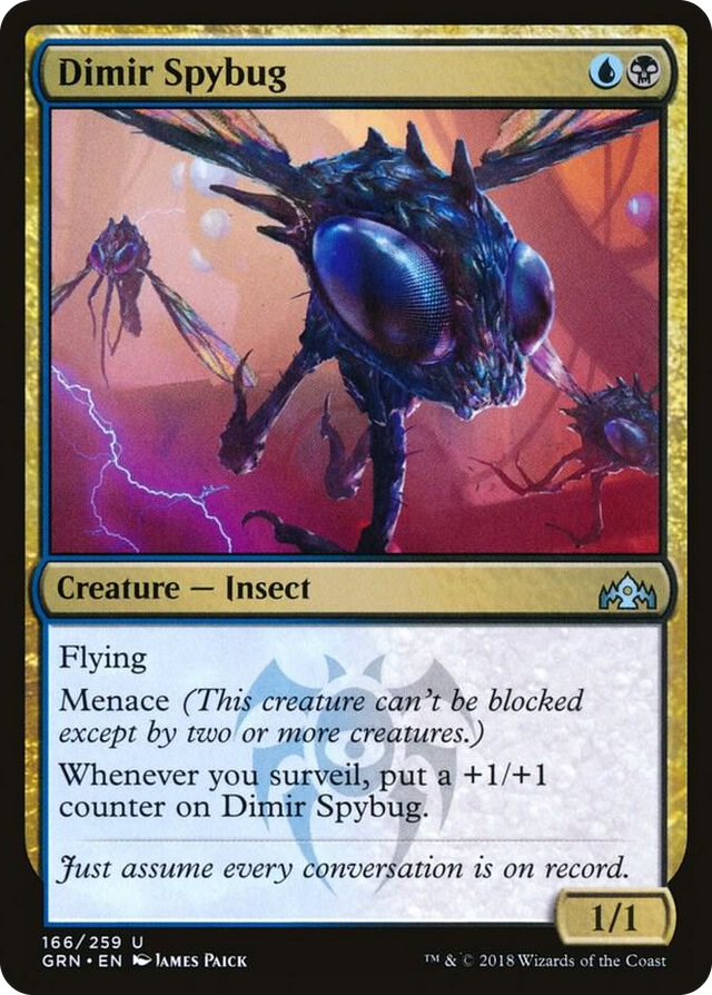 0166 Dimir Spybug U Guilds of Ravnica